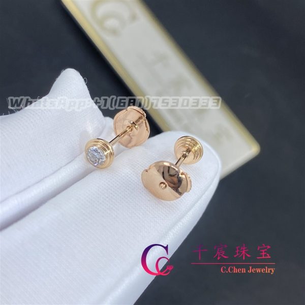 Cartier d'Amour earrings xs rose gold diamond B8301214