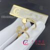 Cartier Juste Un Clou Earrings In 18K Yellow Gold And Diamonds B8301430