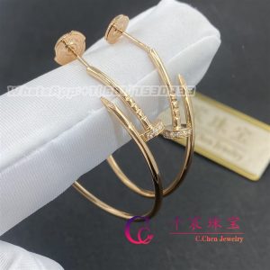 Cartier Juste Un Clou Earrings Rose Gold B8301212