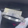 Cartier Love Bracelet Diamond-paved White Gold N6710817