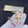 Cartier Love Earrings 2 Diamonds Rose Gold B8301218