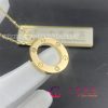 Cartier Love Necklace In 18K Yellow Gold And 3 Diamonds B7014500