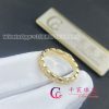 Chanel Coco Crush Ring Quilted Motif Mini Version Yellow Gold Diamonds J11872