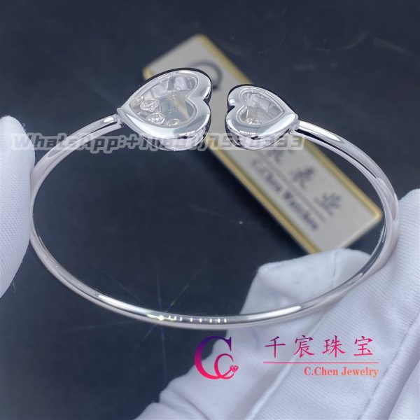 Chopard Happy Diamonds Icons Bangle White Gold, Diamonds 85A614-1000