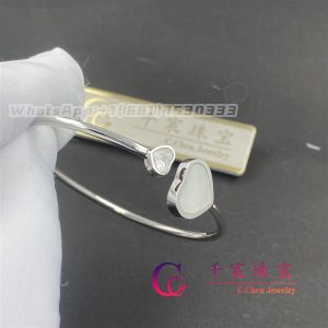 Chopard Happy Hearts Bangle White Gold Mother-of-Pearl @857482-1300