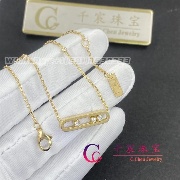 Messika Baby Move Yellow Gold For Her Diamond Necklace 04323-YG