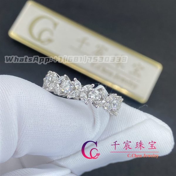 Tiffany Victoria™ Alternating Ring White Gold 60132856
