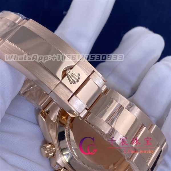 Rolex Daytona Rainbow Custom Diamonds Rose Gold 116595rbow