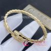 Bulgari Serpenti Viper one-coil 18 kt yellow gold bracelet 360714