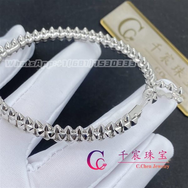 Cartier Clash De Cartier Bracelet Medium 18K Model white gold B6065717 -8mm