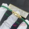 Fred Force 10 Bracelet 18k yellow gold medium model Emerald Cable 0B0069-6B1087