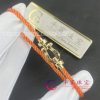 Fred Force 10 Bracelet 18k yellow gold medium model Orange Cable 0B0069- 6B0348