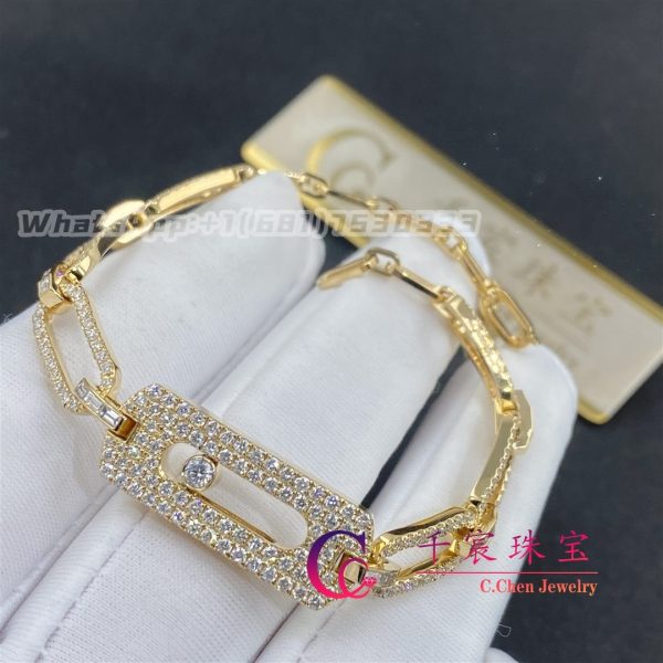 Messika My Move 18k White Gold Bracelet