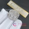 Van Cleef & Arpels Perlée Clovers Rings White Gold And Diamonds VCARO9LP00