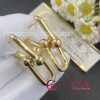 Tiffany HardWear Link Earrings in yellow gold 60006355