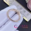 Tiffany T Diamond Wire Ring in 18k Rose Gold 60147315