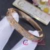 Cartier Love Bracelet in 18K Rose Gold and Pave Diamonds N6036917 – Width 6.7 mm