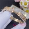 Cartier Love Bracelet in 18K Rose Gold and Pave Diamonds N6036917 – Width 6.7 mm