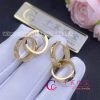 Cartier Love Earrings 18k Yellow Gold B8301499