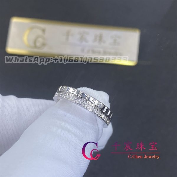 Boucheron Quatre Radiant Edition Clou de Paris Wedding Band JAL00281