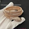 Bulgari Serpenti two-coil 18 kt rose gold bracelet 358431