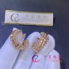 Cartier Clash De Cartier Earrings Double-row Model Rose Gold B8301478