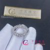 Cartier Clash de Cartier ring, small model, rhodiumized white gold B4233100