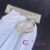 Cartier Juste un Clou ring, small model, 18K yellow gold diamonds B4244900