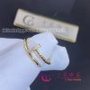 Cartier Juste un Clou ring, small model, 18K yellow gold diamonds B4244900