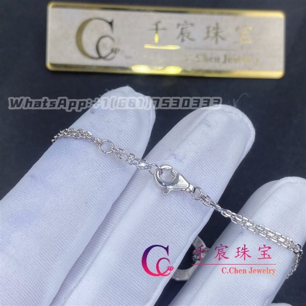 Cartier Love Bracelet White Gold, Diamonds B6038100