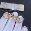 Cartier Love Earrings 18k Rose Gold N8515240