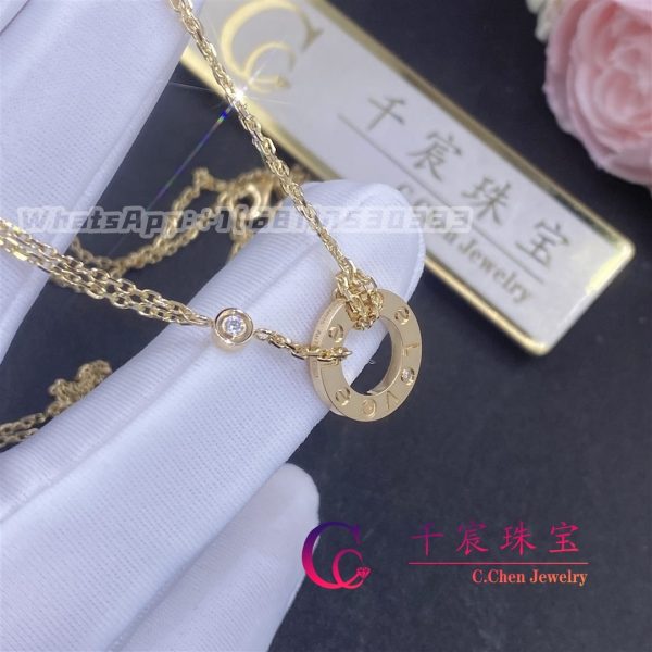 Cartier Love Necklace 2 Diamonds B7219500