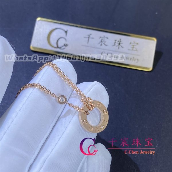 Cartier Love Necklace In 18K Rose Gold B7224509