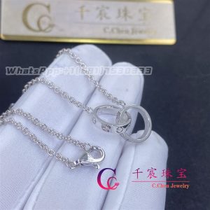 Cartier Love Necklace In 18K white Gold B7212500