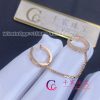 Cartier Love Single Earring Rose Gold