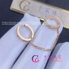 Cartier Love Single Earring Rose Gold