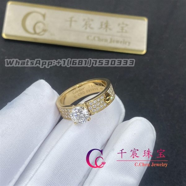 Cartier Love Solitaire Yellow Gold Diamond N4774600