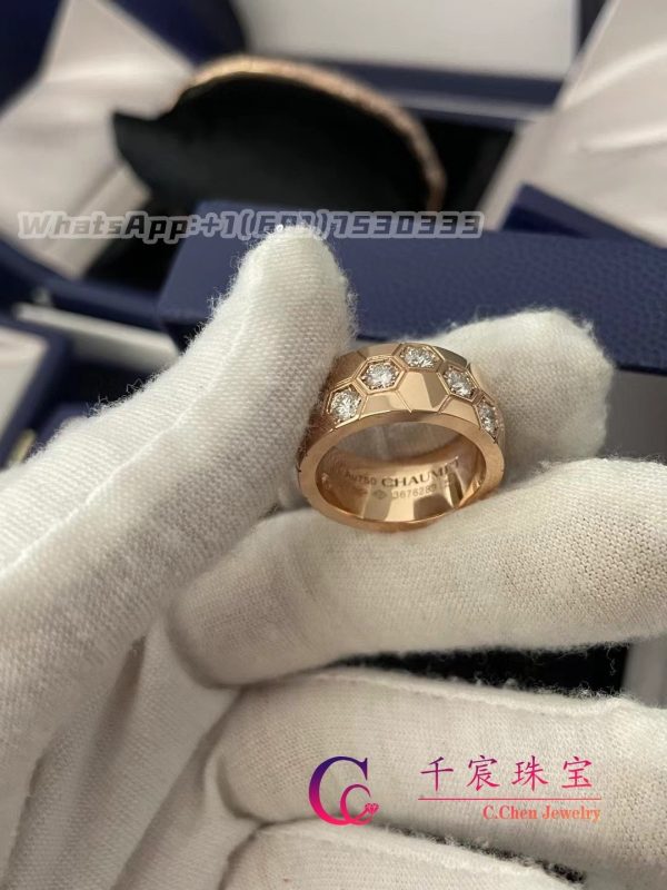 Chaumet Paris Bee My Love ring Rose gold, diamonds 085409