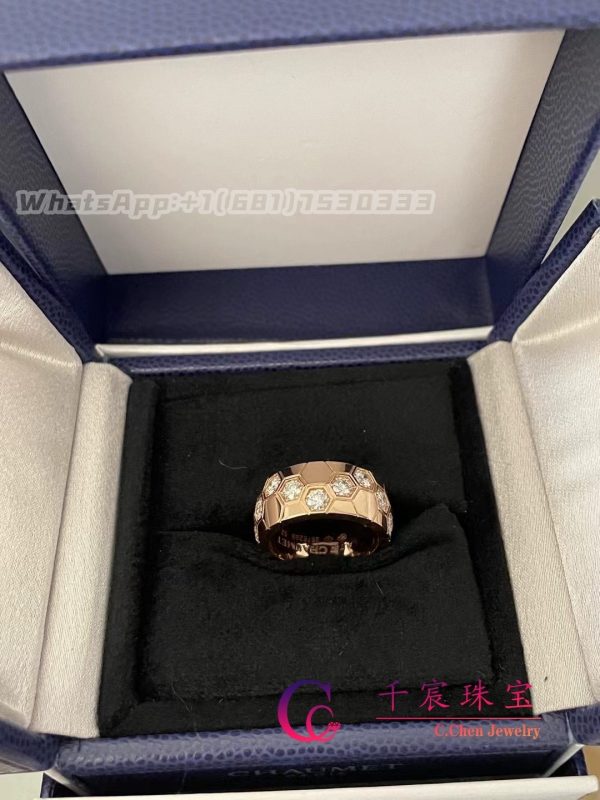 Chaumet Paris Bee My Love ring Rose gold, diamonds 085409