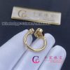 Chopard Happy Hearts Golden Hearts Ring yellow gold and diamonds @82A107-0900