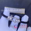 Fred Force 10 bracelet 18k white gold and baguette-cut diamonds large model 0J0003-6B0275