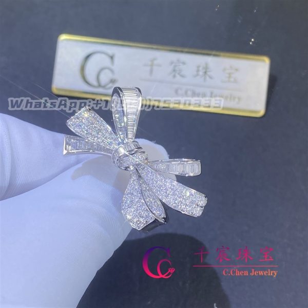 Graff Tilda's Bow Double Knot Diamond Ring RGR594