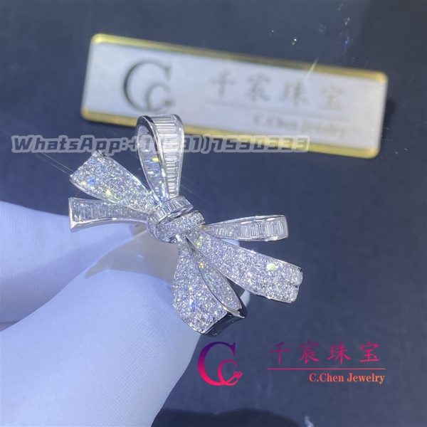 Graff Tilda's Bow Double Knot Diamond Ring RGR594