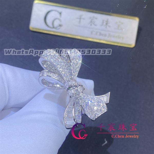 Graff Tilda's Bow Double Knot Diamond Ring RGR594