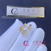 Hermes Farandole Earrings very small model yellow gold