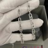 Messika Move Link Multi Pendant Earrings White Gold Diamond Earrings 12011-WG