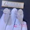 Pasquale Bruni Giardini Segreti Earrings in 18k White Gold with Diamonds 16474B