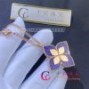 Roberto Coin Princess Flower Pendant with Diamonds and Lapis Large version 34mm