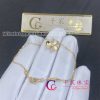 Van Cleef & Arpels Frivole bracelet, mini model 18K yellow gold, Diamond VCARPJMM00