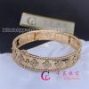 Van Cleef & Arpels Perlée clovers bracelet 18k Rose Gold and Diamond VCARP3O200